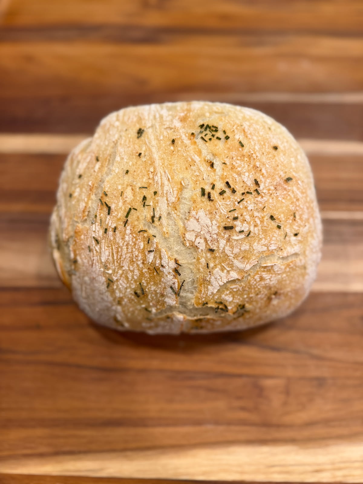 Onion Chive Bread Loaf