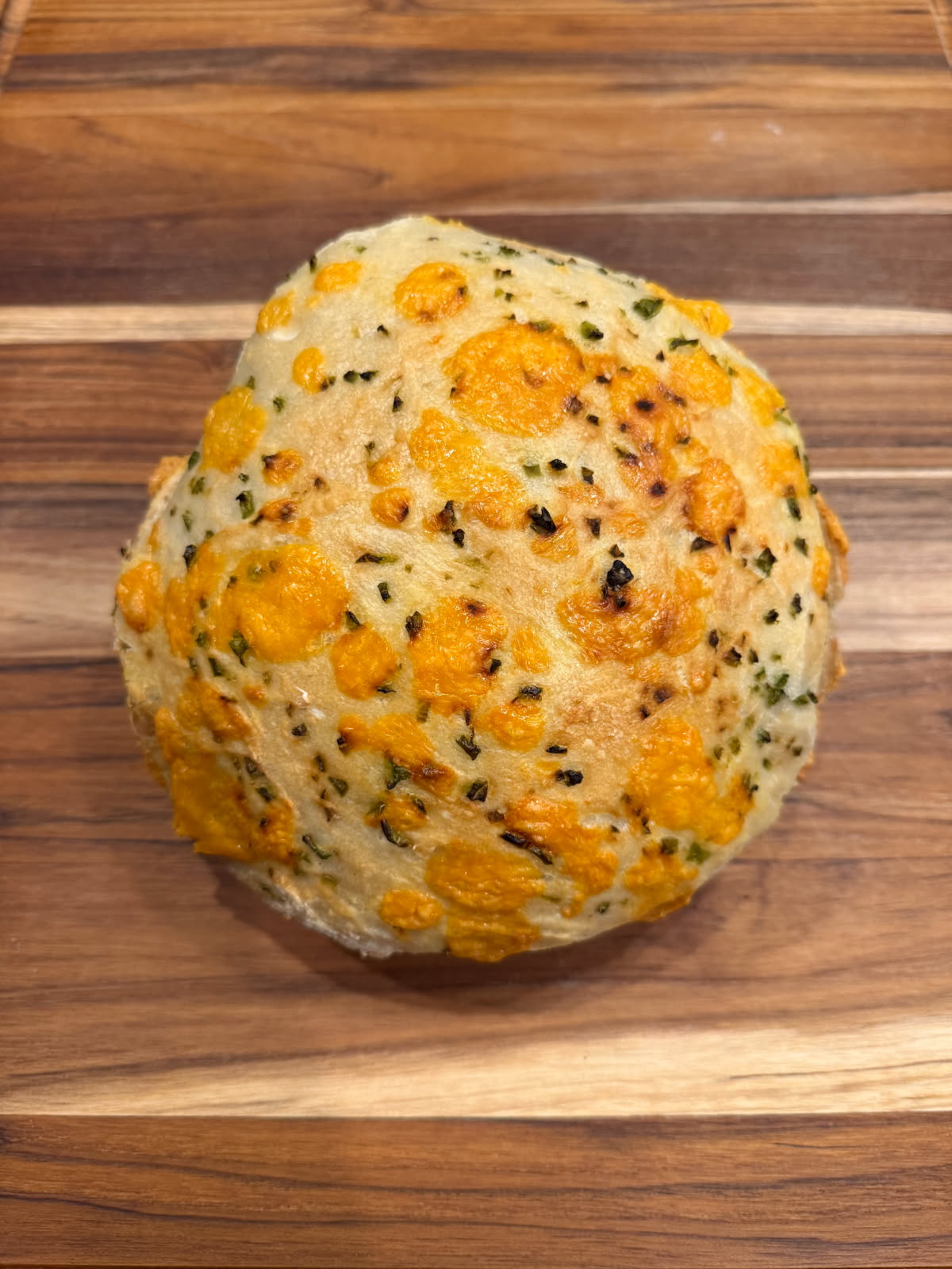 Jalapeno Cheddar Bread Loaf