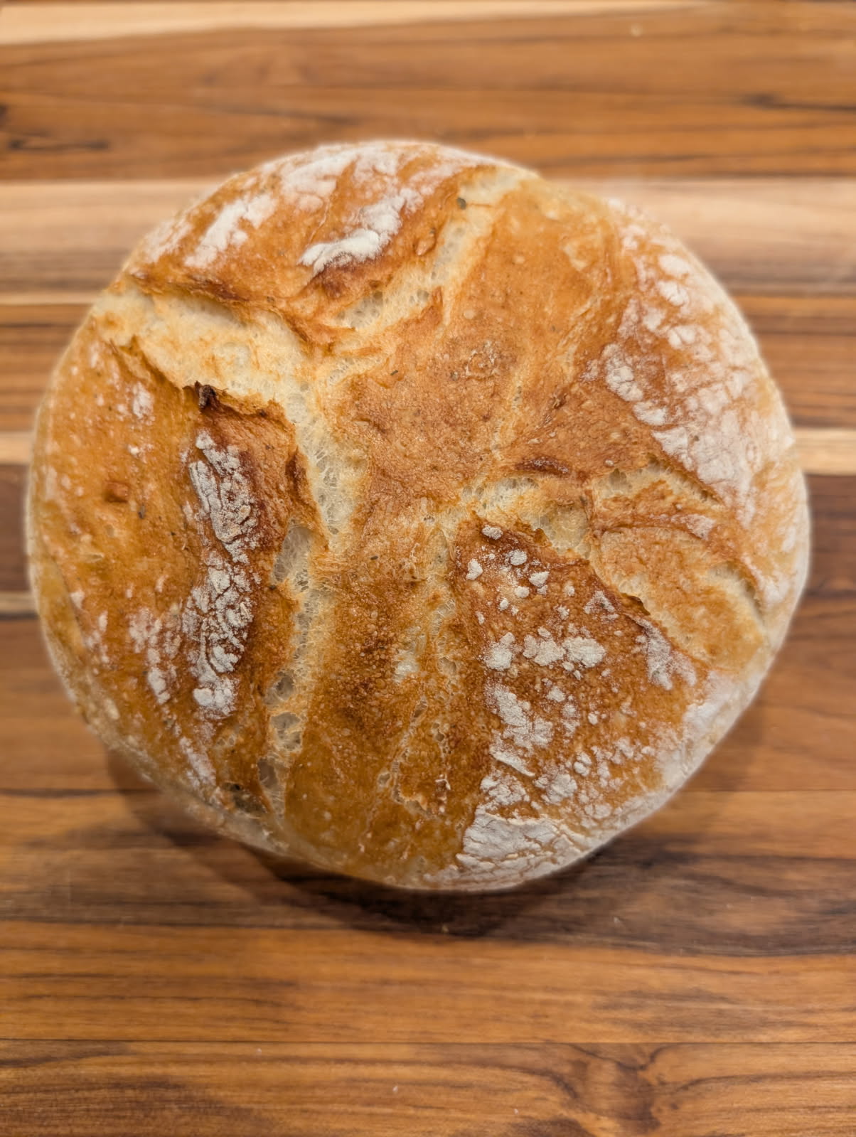 Basil, Sage and Garlic Bread Loaf